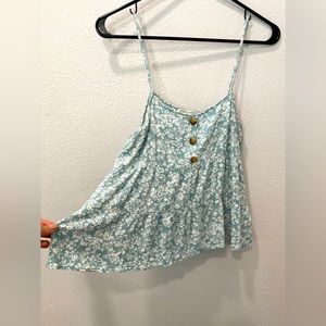 Paper Crane XS Floral Tank